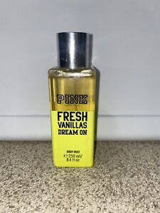 PINK Fresh Vanillas Dream On Body Mist (8.4 oz/FULL) DISCONTINUED