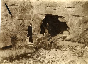 France Hucqueliers Stone Quarry? Old Photo 1900 - Picture 1 of 3