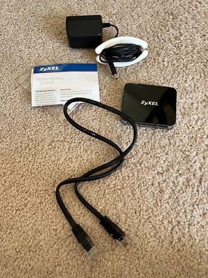 ZyXEL MWR102 150 MBPS 2-port 10/100 Wireless Pocket-sized Travel Router  - Image 1 of 3