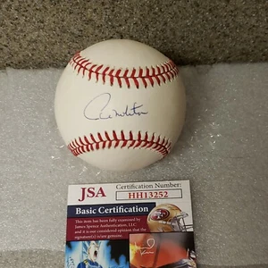 💥HOF💥PAUL MOLITOR💥FIRMATO1993⚾️WORLD SERIES⚾️PALLA🤩JSA COA & OLOGRAMMA🤩 - Foto 1 di 10