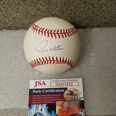 💥HOF💥PAUL MOLITOR💥SIGNED1993⚾️WORLD SERIES⚾️BALL🤩JSA COA & HOLOGRAM🤩 - Image 1 of 4