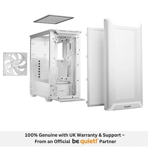 be quiet! Pure Base 501 Airflow Window White ATX PC Case | Official UK Partner - Picture 1 of 6