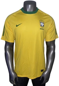 Official Nike 2010 Brazil Player Issue Home Soccer Jersey Men’s XXL 369276-703 - Picture 1 of 11