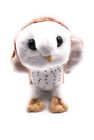 Plush Stuffed Animal Fabric Animal Owl Barn Owl White 17 CM