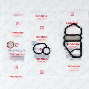 GENUINE HONDA VTEC SOLENOID GASKET UPPER & LOWER W/O-RING ACURA HONDA B16A B18C - Picture 1 of 4