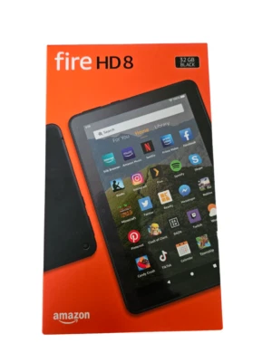 Amazon Fire HD 8 32GB Tablet schwarz NEU&OVP - Bild 1 von 2