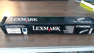 1 UNIDADES FOTOCONDUCTORAS GENUINAS LEXMARK C734X20G C734 X20G NUEVAS - Imagen 1 de 1