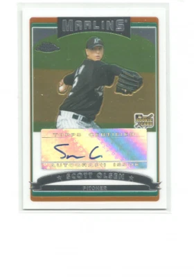 2006 TOPPS CHROME #343 SCOTT OLSEN AUTO (RC) - Image 1 of 2