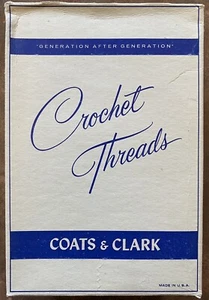 Vintage Clark's 6 Big Ball Mercerized Cotton Crochet Thread Ecru No 30 NIB #4 - Picture 1 of 10