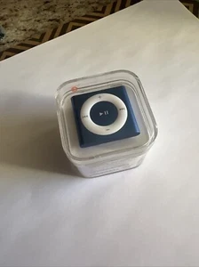 Apple iPod Shuffle 4th Generation A1373 - Blue (2GB) *BRAND NEW, FACTORY SEALED* - Picture 1 of 11