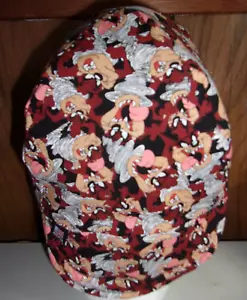 Looney Tunes Taz Devil Made Construction, Welder, Pipe-fitter, Biker Hat - Picture 1 of 2