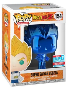 Blue Chrome Super Saiyan Vegeta Dragonball Z POP! Animation #154 Figur Funko - Imagen 1 de 1