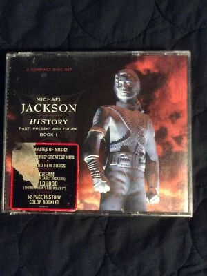 Michael Jackson 2 CDs REMASTERED History Past, Present And Future 1995 Epic Gold - Image 1 of 4