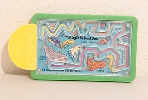 1994 The Magic School Bus Adventure on the Ocean Floor Pinball Maze Game Toy - Picture 1 of 2