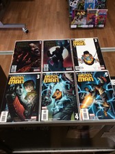 Ultimate Iron Man #1-5 + #1 CVR B FOIL Complete (2005)