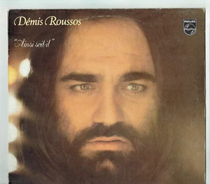 33T Demis ROUSSOS Vinyle LP 12" AINSI SOIT-IL -SARAH -MARGARITA -PHILIPS 9101157 - Picture 1 of 5