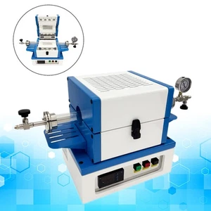 Labor-Röhrenofen (220V, 2kW, 1100°C, 30 Segmente programmierbare PID-Regelung) - Bild 1 von 8