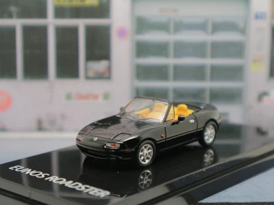 Mazda MX-5 NA V-Special schwarz - Hobby Japan (1/64) Modellauto Model Car