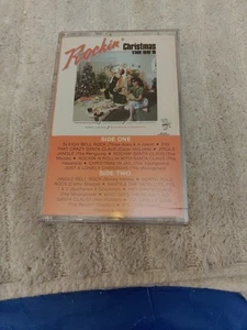 RARE OOP Rockin' Christmas CASSETTE TAPE The 50's Moonglows TESTED Bobby Helms - Picture 1 of 2