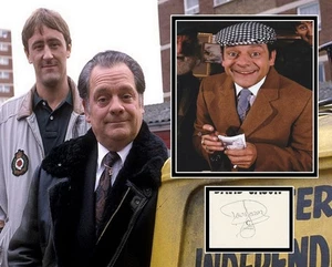 DAVID JASON SIGNED ONLY FOOLS AND HORSES PHOTO MOUNT - Picture 1 of 1
