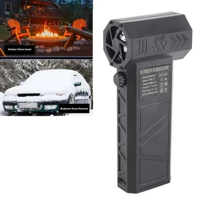 Cordless Air Duster Built In Battery 4 Fin Type Vents 3 Gears Adjustment Jet Dry - Afbeelding 1 van 12