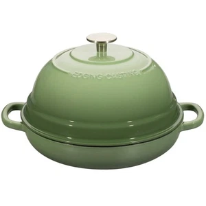 Enameled Cast Iron Dutch Oven Pot with Lid, Round Bread Oven for Homemade Sou... - Picture 1 of 7