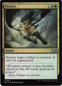 Putrefy U Commander: Tarkir: Dragonstorm 300 NM Normal MTG - Bild 1 von 2