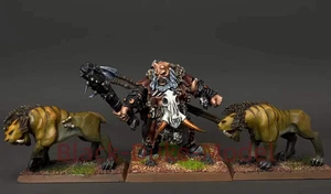 Warhammer AOS Ogor Mawtribes Icebrow Hunter Frost Sabres pro painted Preorder - Picture 1 of 8