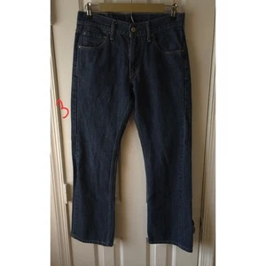Jeans Levis 527 Para Hombres 30x29 Calce Ajustado Corte Bota Vaquero Occidental Denim Lavado Claro - Imagen 1 de 8