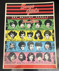 The Rolling Stones - Some Girls - 1978 Songbook Paperback - Imagen 1 de 3
