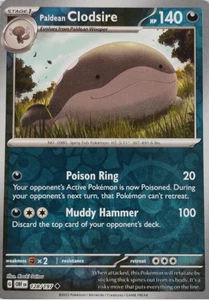 Paldean Clodsire 128/197 | Obsidian Flames | Uncommon Reverse Holo | NM Pokémon - Picture 1 of 1