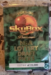 1995-96 Skybox Premium NBA Lottery Draft Picks Sealed Set Kevin Garnett RC - Picture 1 of 2