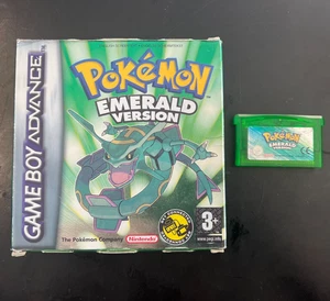 Pokemon Emerald (Game Boy Advance GBA) Boxed, Authentic European (English) - Picture 1 of 11