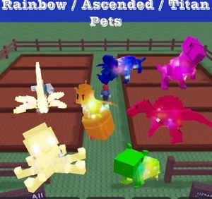 Grow A Garden | ROBLOX | TITAN / RAINBOW / ASCENDED PET 🔥 CHEAP ✅ - Picture 1 of 2