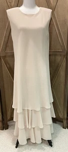 Vintage Cattiva Kleid Damen Größe 12 feminin ziemlich luxuriös 80er Hergestellt in den USA Retro - Bild 1 von 13
