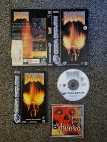 Doom - boxed with manual - Sega Saturn (PAL) complete 