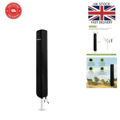 Stylish Zipped Rotary Airer Cover - Outdoor Waterproof, Custom Fit 16x16x185cm - Image 1 of 4