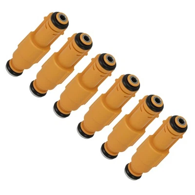 6x Kit de inyector de combustible delantero para Jeep Comanche 4,0 L 1987-1991 Foto 1 de 4