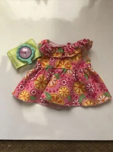 Baby Alive Super Snacks Snackin Sara Blonde Doll Replacement Pink Fruit Dress - Picture 1 of 8