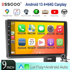 64G Für Audi A4 8E 8H B6 B7 2000-2009 DAB+ KAM Android 13 Autoradio GPS Navi BT - Bild 1 von 18