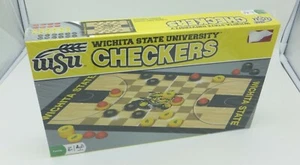 Wichita State University Checkers Shockers Board Game Basketball New in Box - Picture 1 of 4