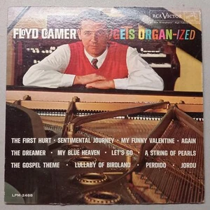 FLOYD CRAMER GETS ORGAN-IZED RCA VICTOR RECORDS LPM-2488 VINYL LP 105-25 - Picture 1 of 4