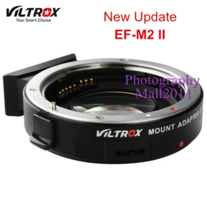 Viltrox EF-M2 II adattatore obiettivo messa a fuoco automatica per obiettivo EF a fotocamera M43 micro 4/3 GH5 - Foto 1 di 8