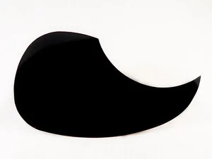 Genuine Celluloid Pickguard BLACK for USA Martin Style Acoustic Guitar - Picture 1 of 2