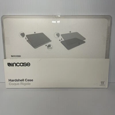 Incase Hardshell Clear Laptop Case MacBook Pro 15” Thunderbolt 3 Never Used - Image 1 of 4