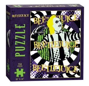 Rompecabezas USAopoly Beetlejuice ""Fantasma con la mayoría"" gusano de arena 18"" X 24"" 550 piezas - Imagen 1 de 2