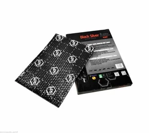 STP Black Silver Alubutyl Isolamento Door Pack 20 pz - 73910124 - 20 tappetini - Foto 1 di 2