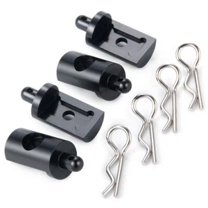 1/2 Juego Aluminio Body Shell Post Mount para 1/12 Tamiya 57409 Lunch Box - Imagen 1 de 11