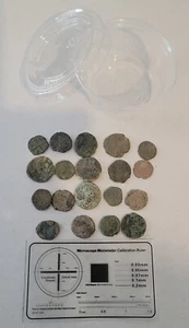 1 once par lot - Monnaies romaines anciennes non nettoyées (10+ disponibles) - Photo 1 sur 3