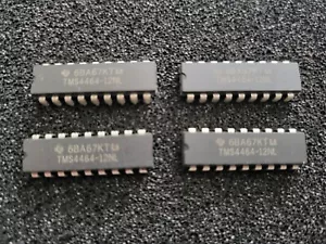 4 x Chip DRAM TMS4464-12 64Kx4 bits, ZX Spectrum +2A/2B, +3/3B. - Imagen 1 de 3